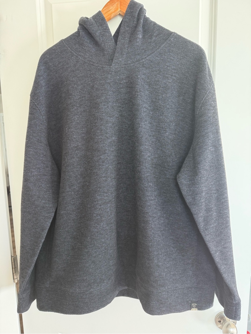 Heavyweight Thick Fleece Wool Blend Hoodie Sweatshirt